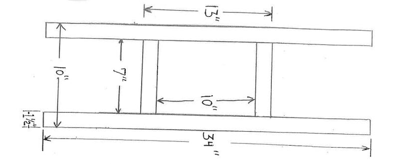 Old Town Cane Seat Bow or Stern