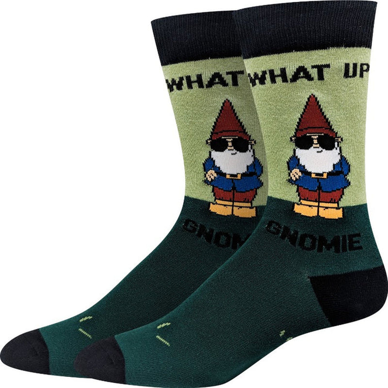 Sock Harbor What Up Gnomie Socks | Green