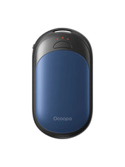 Blue and black electronic device with 'Ocoopa' branding on a white background