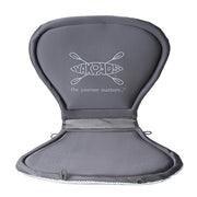 High back seat pad with 'YakPads' logo on a white background