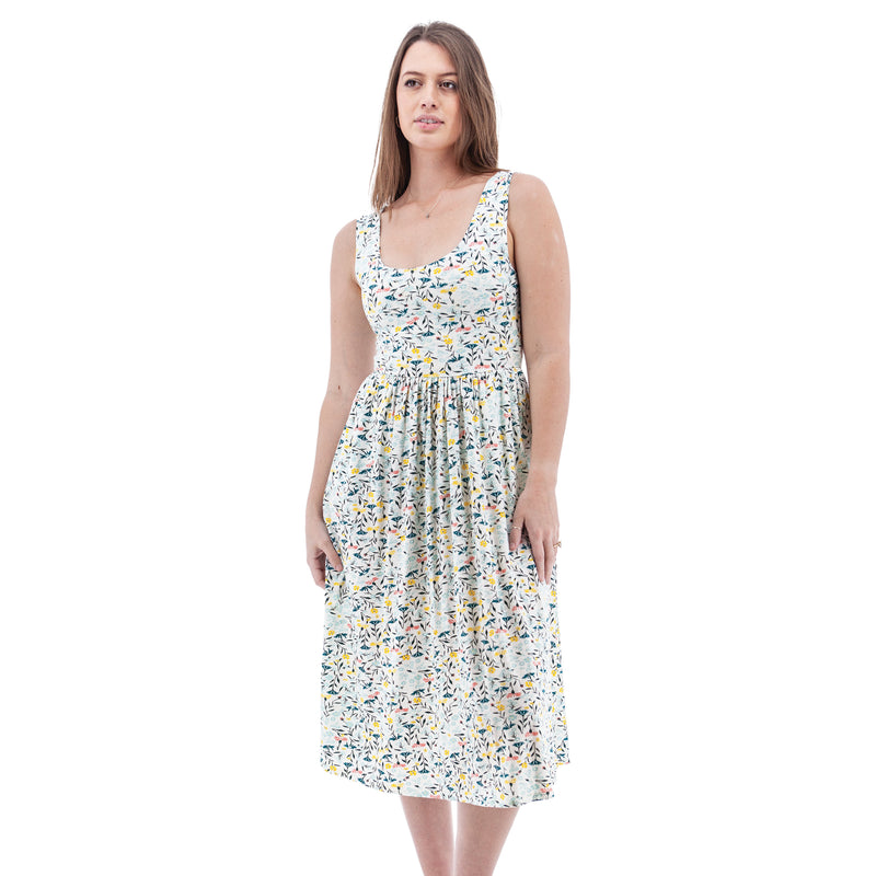 Women's Linden Fit & Flare Print Tank Dress | Multi