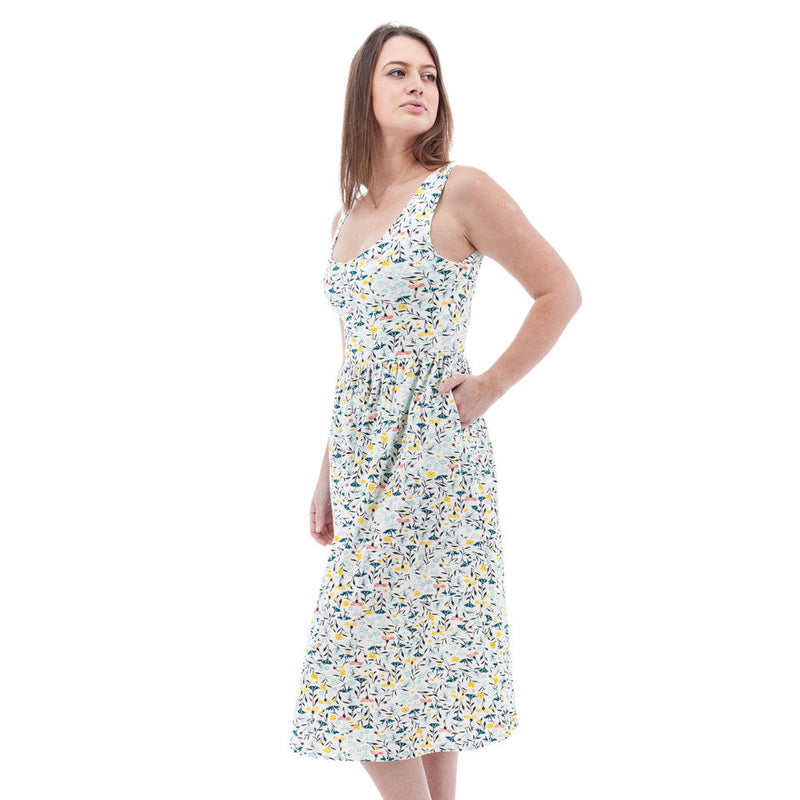 Women's Linden Fit & Flare Print Tank Dress | Multi