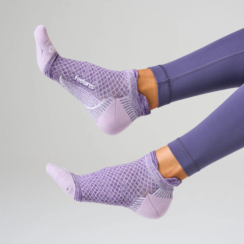 Plantar Fasciitis Relief Sock Light Cushion Tab | Amethyst