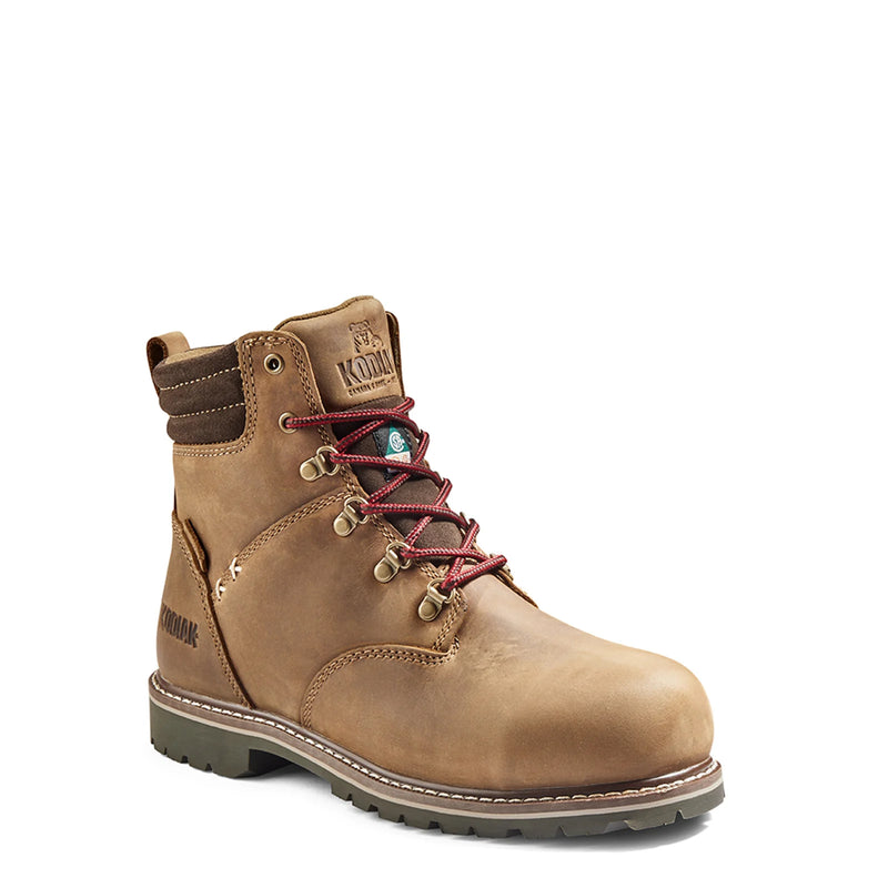 Women's Bralorne 6" Waterproof Composite Toe Safety Work Boot | Brown