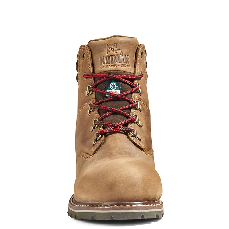 Women's Bralorne 6" Waterproof Composite Toe Safety Work Boot | Brown
