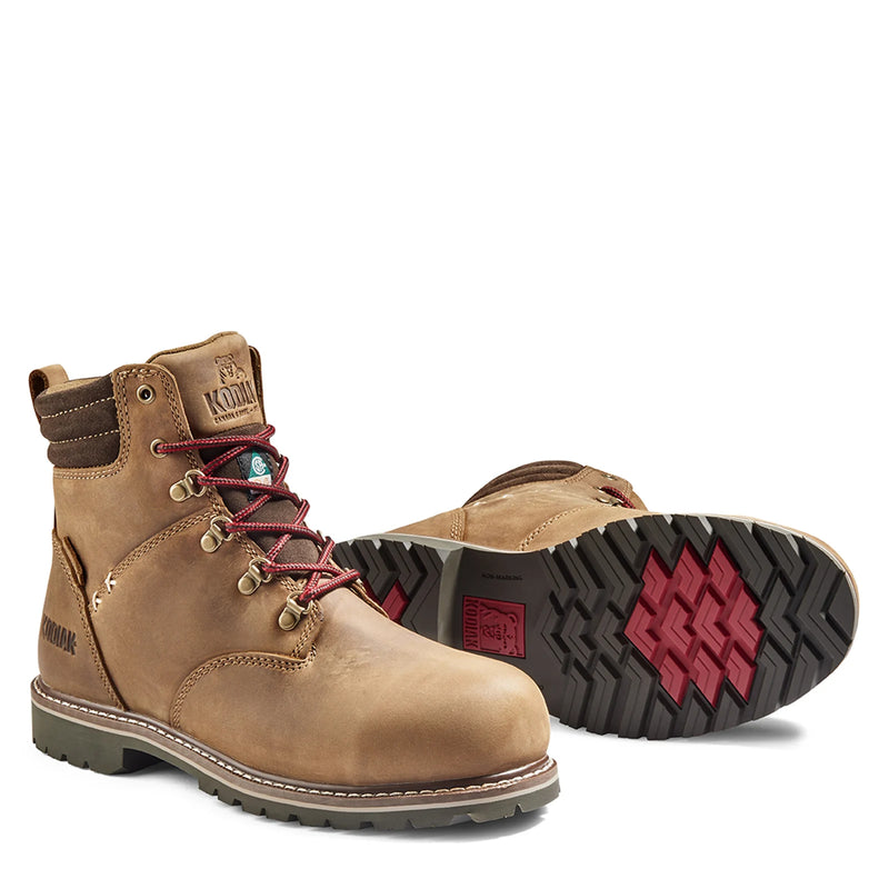 Women's Bralorne 6" Waterproof Composite Toe Safety Work Boot | Brown