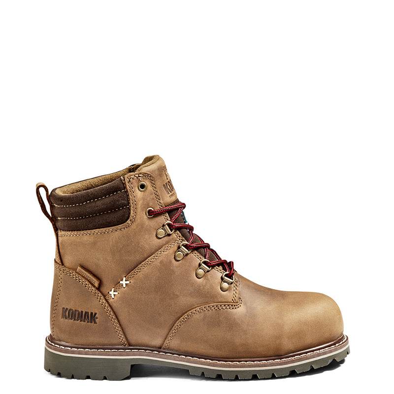 Women's Bralorne 6" Waterproof Composite Toe Safety Work Boot | Brown