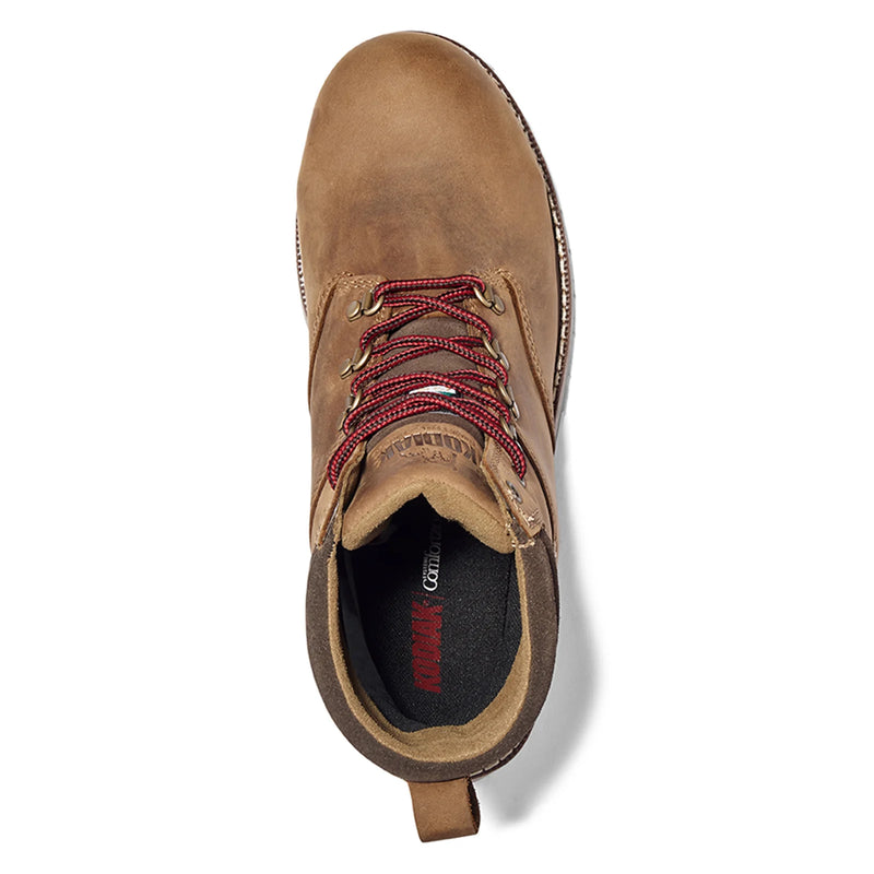 Women's Bralorne 6" Waterproof Composite Toe Safety Work Boot | Brown