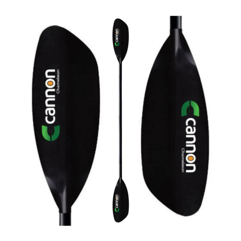 Chameleon Youth Adjustable 2-Piece Kayak Paddle | Black