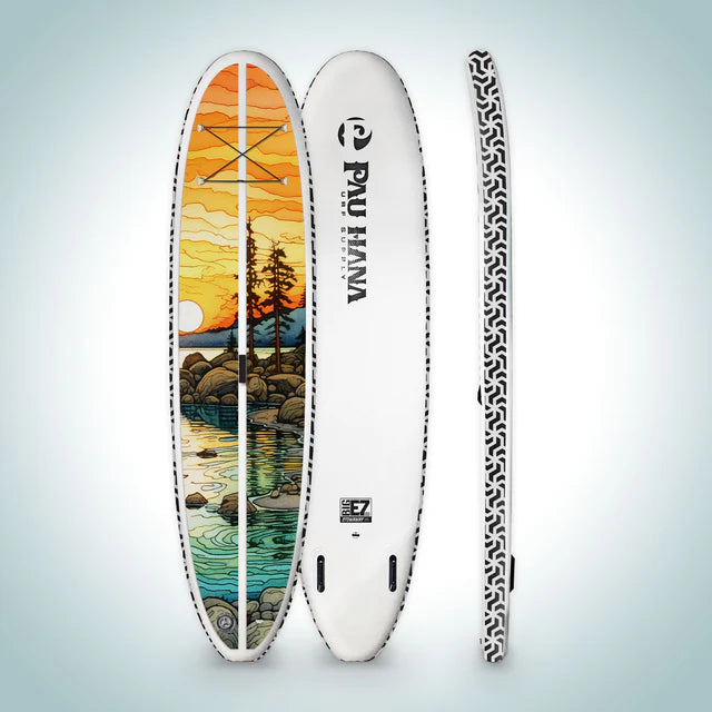 Stowaway Lite: The 11' Travel SUP That Weighs 18.7 Pounds | Tahoe Sunset