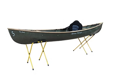 Wee Lassie 10'6" Kevlar-Carbon Hybrid Hand Laminated Canoe with Stronghold Gunwales - Slight Blemish