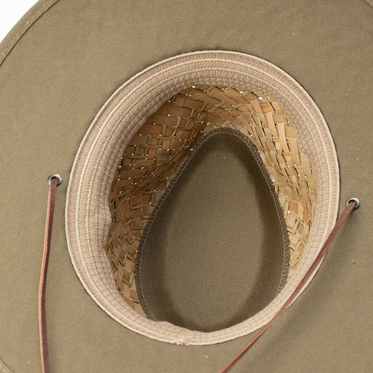 Fiji Brim Woven Lined Hat | Natural