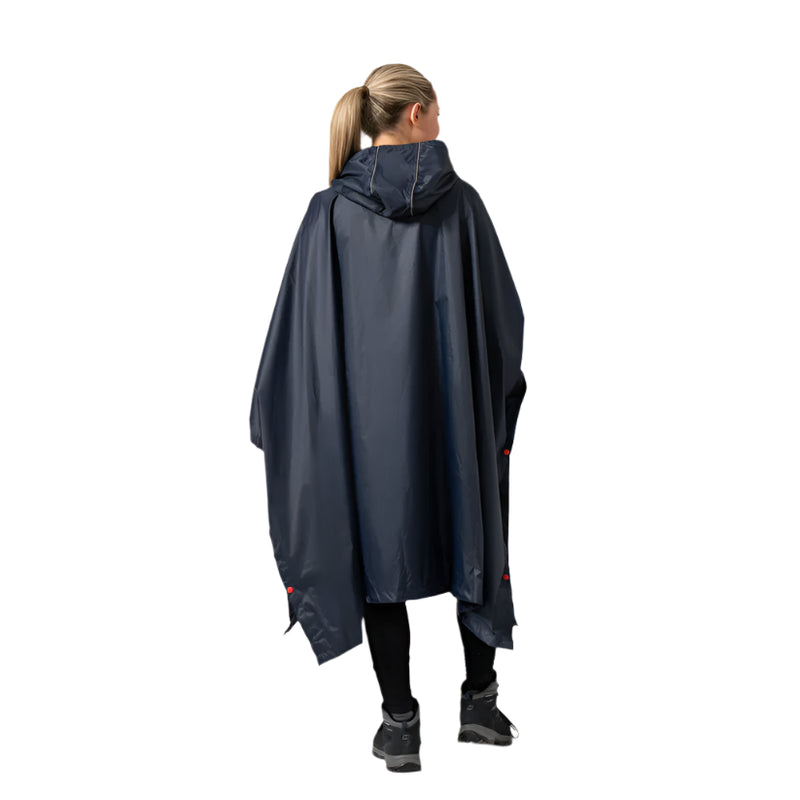 Unisex Packable Poncho | Navy