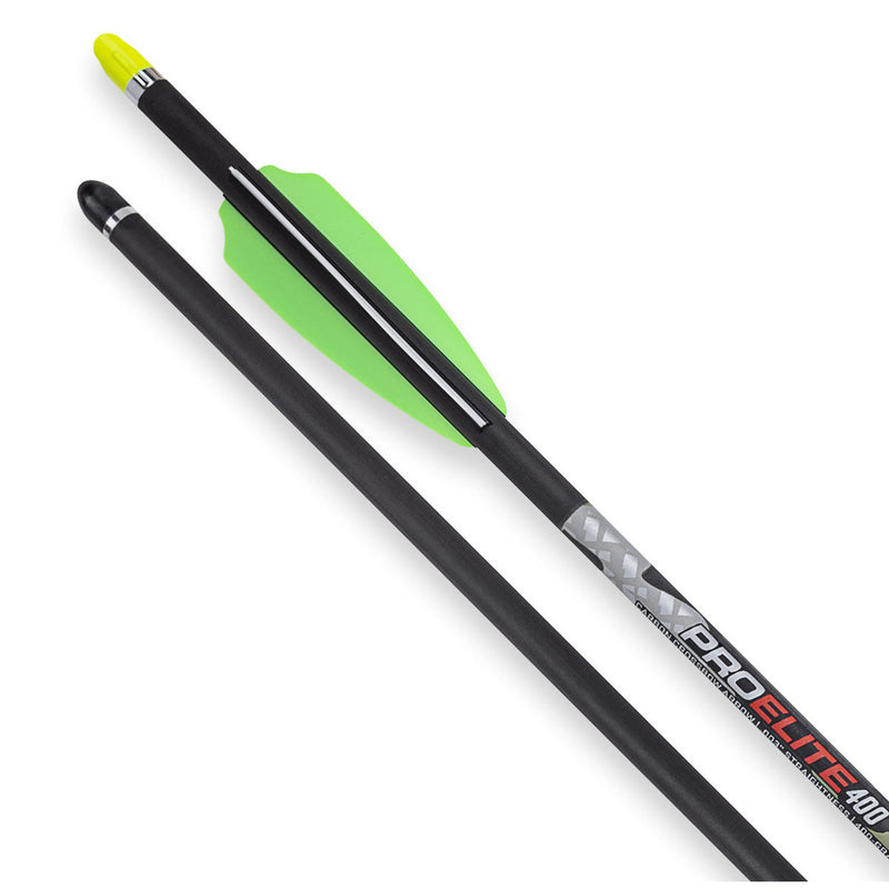 Non-Lighted Pro Elite 400 Carbon Crossbow Arrows 6-pack