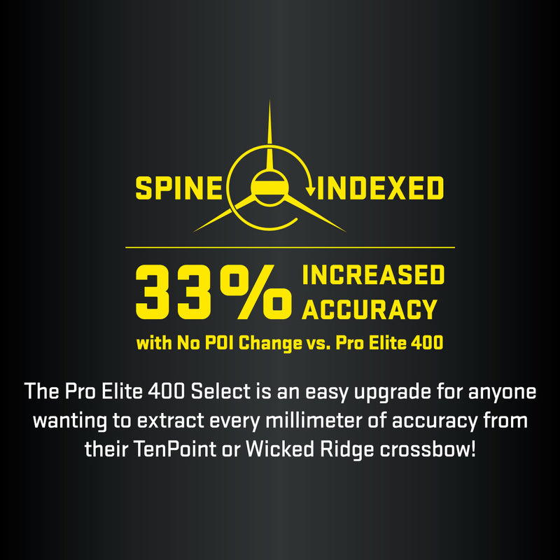 Pro Elite 400 Select (6-pack) Crossbow Bolts