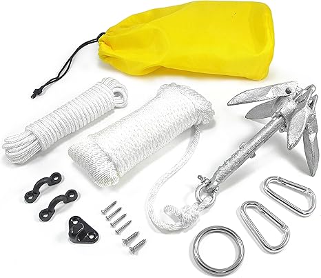 Kayak Fishing Anchor and Trolley Kit