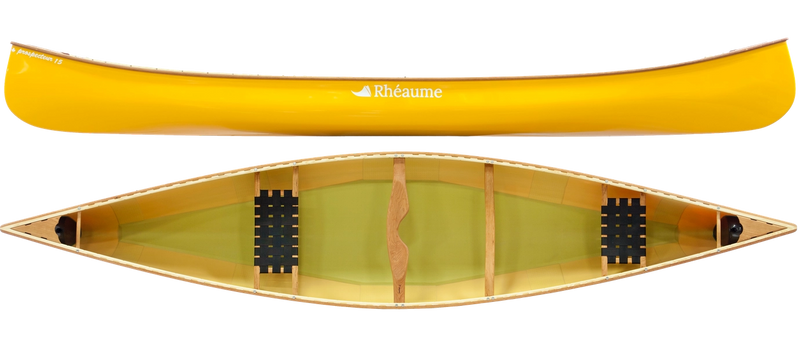 Rheaume Prospector 15' W/Comingle Wood Trim and Skid Plates 38-40lbs | Green