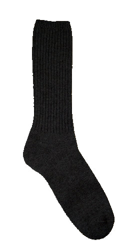 Alpaca Classic Crew Socks | Black