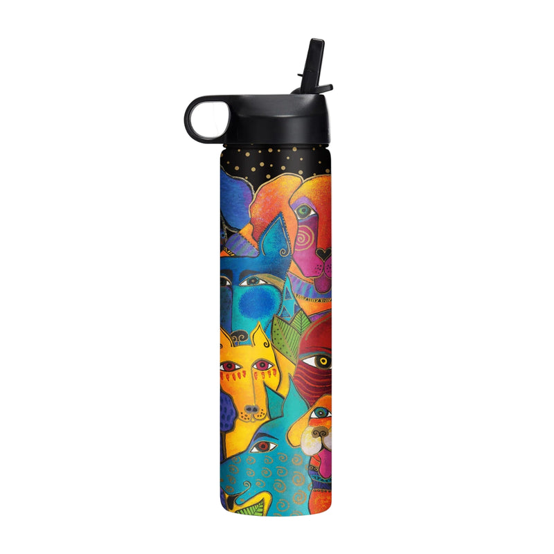 Water Bottle 24oz | Laurel Burch Dogs, Dogs, Dogs