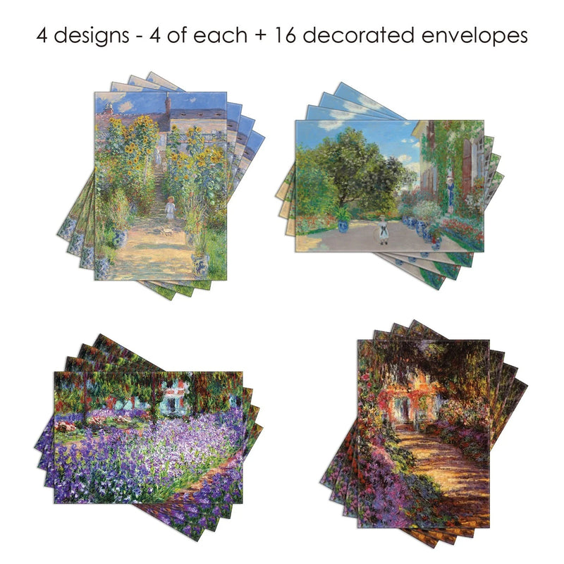 Note Cards Gift Pack | Monet Gardens