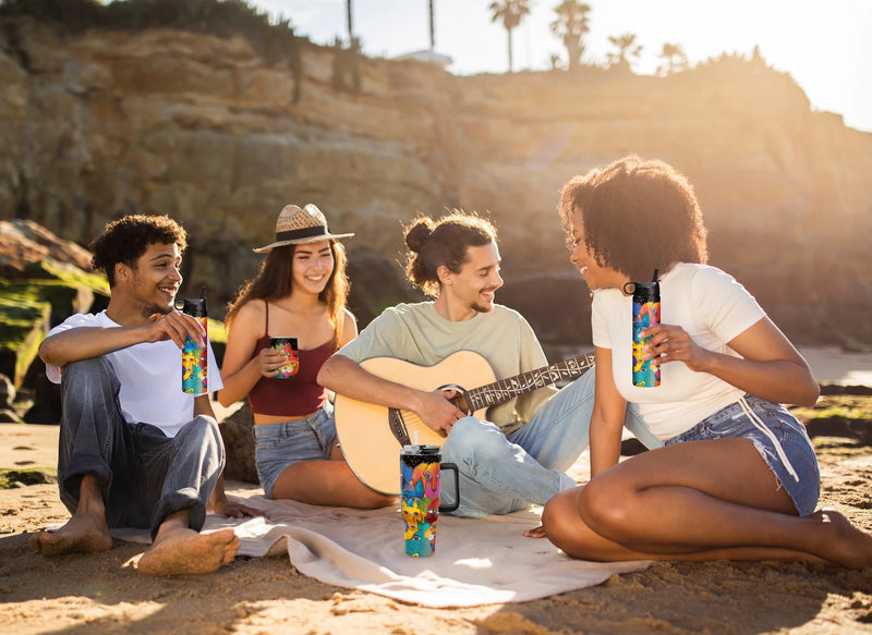 Water Bottle 24oz | Laurel Burch Dogs, Dogs, Dogs