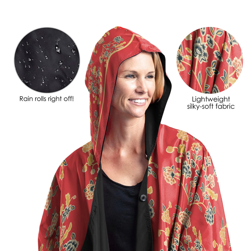 RainCaper | NHS Ellery Red Black