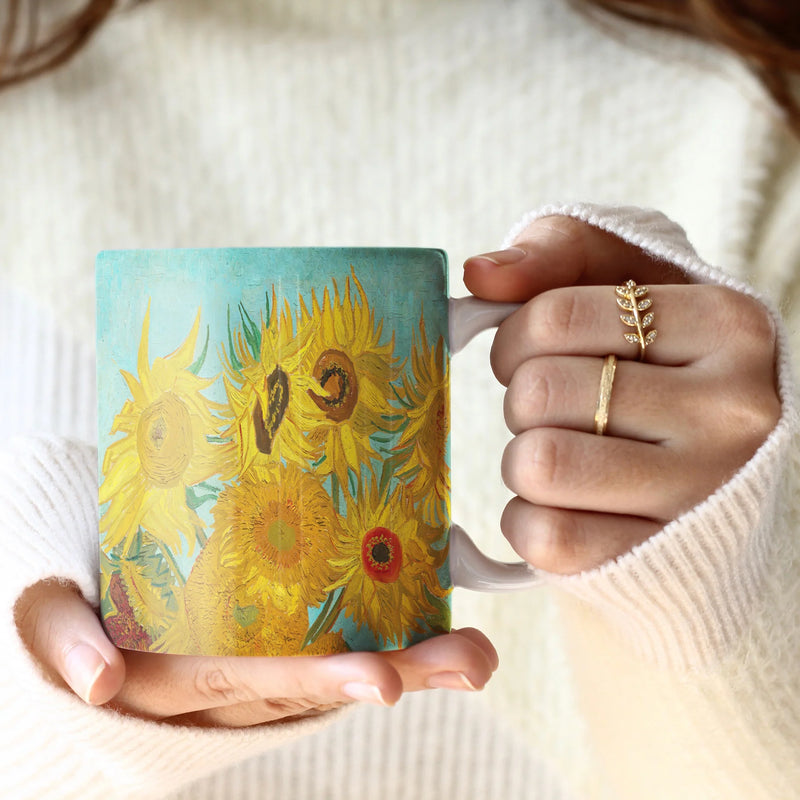 14oz Mug Van Gogh | Van Gogh Sunflowers