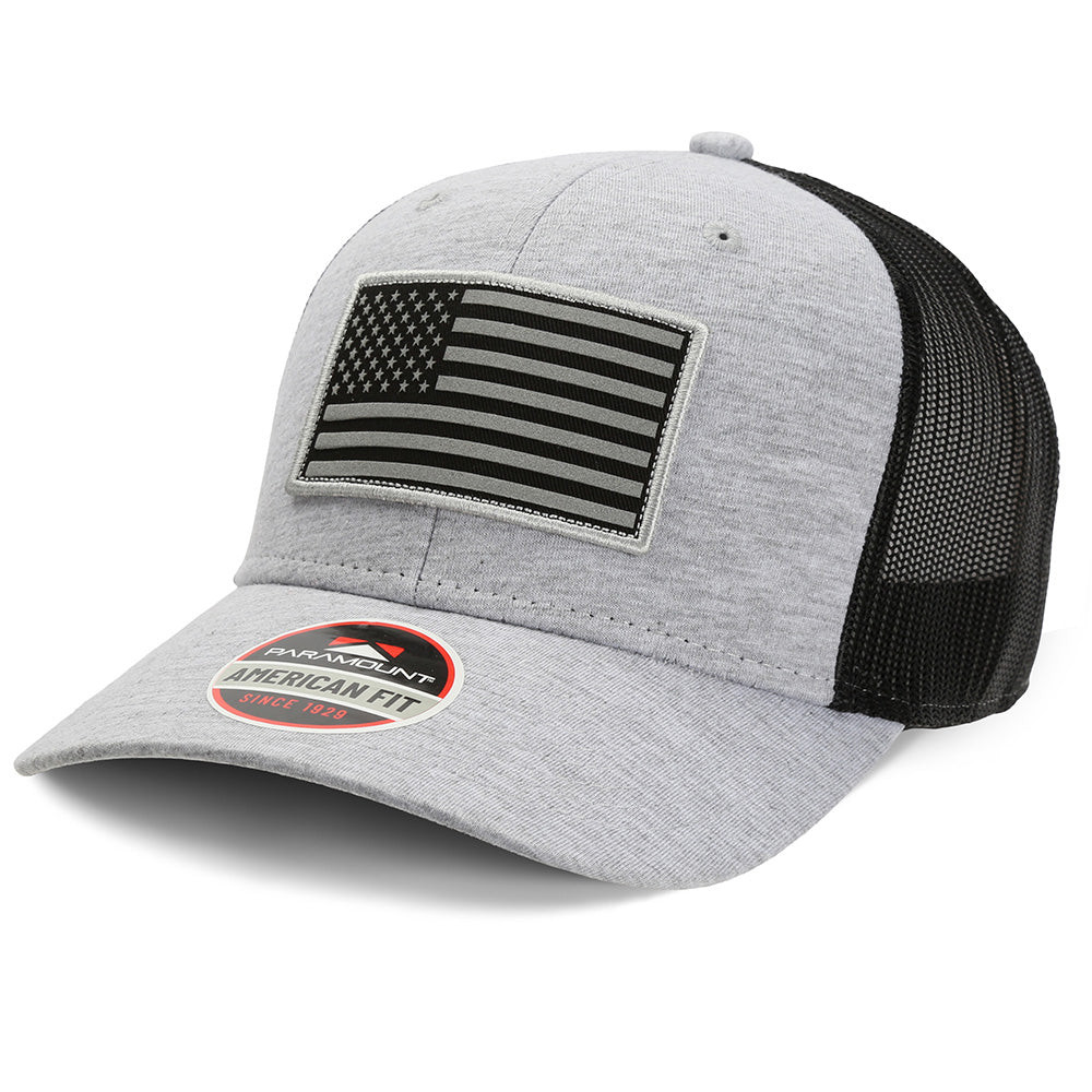 Riverside Reflective American Flag Cap Mesh Back — Kenco Outfitters
