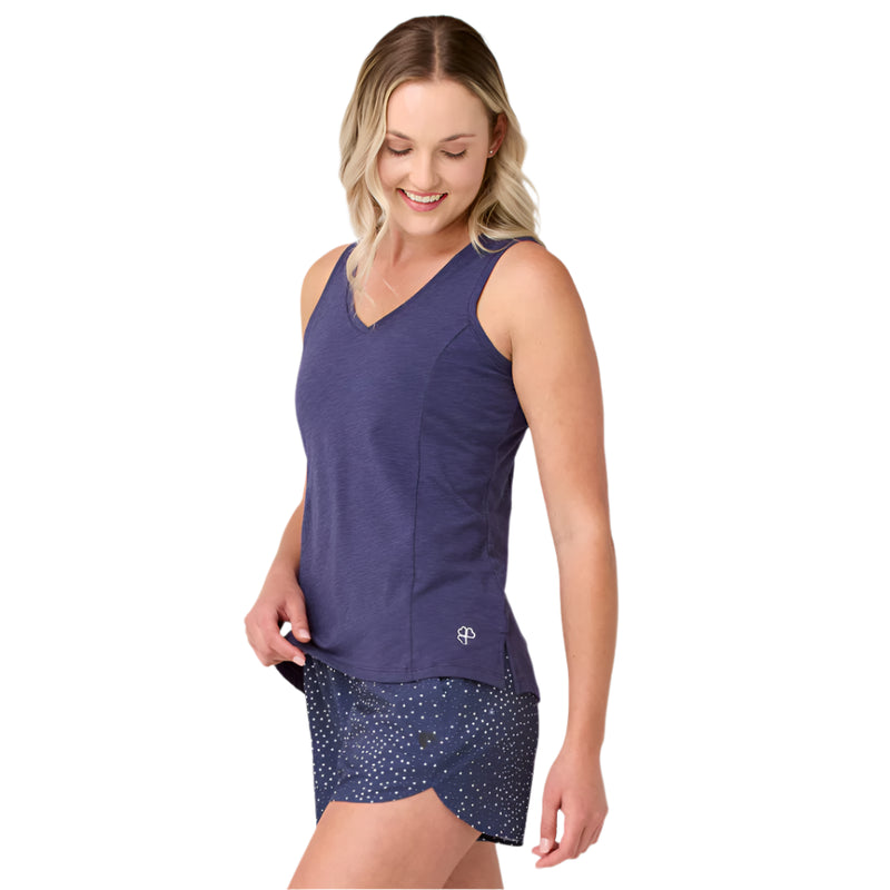 Women's Paige V-Neck Sleeveless Top | Indigo