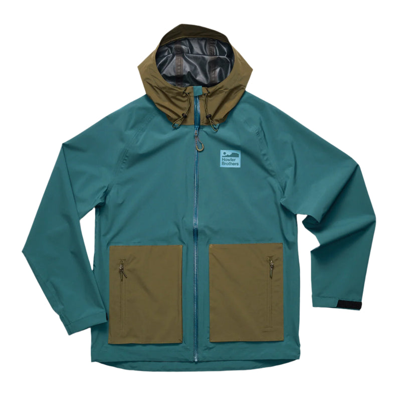 Men's Storm Splitter Rain Shell Jacket | Dark Teal
