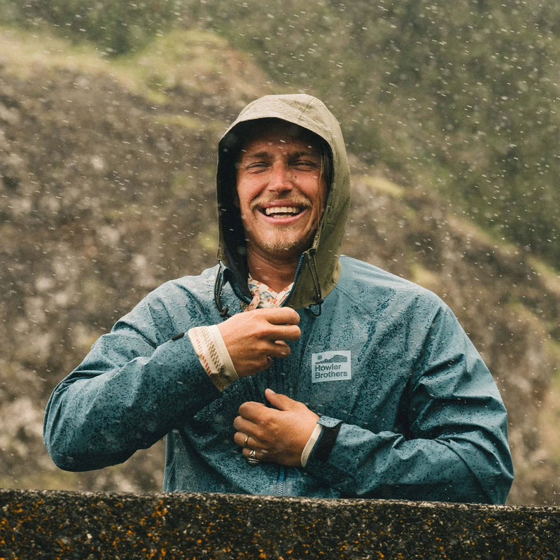 Men's Storm Splitter Rain Shell Jacket | Dark Teal