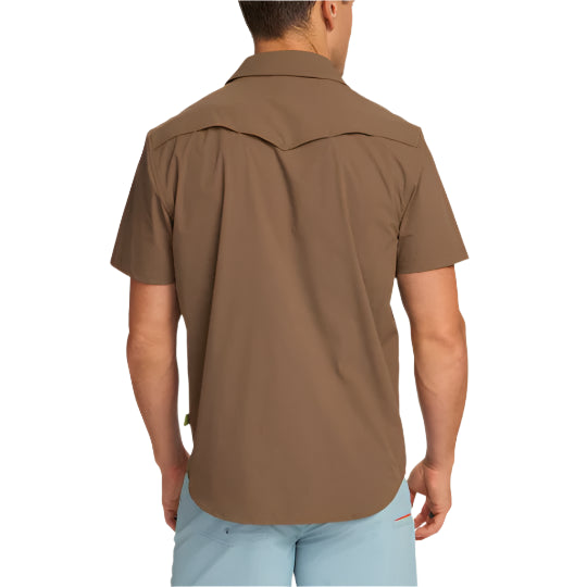 Men's Short Sleeve Emerger Tech Shirt | Teak