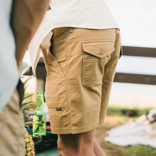 Men's Quonset Camp Shorts 7.5" Inseam | British Khaki