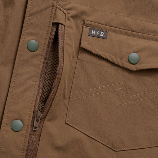 Men's Short Sleeve Emerger Tech Shirt | Teak