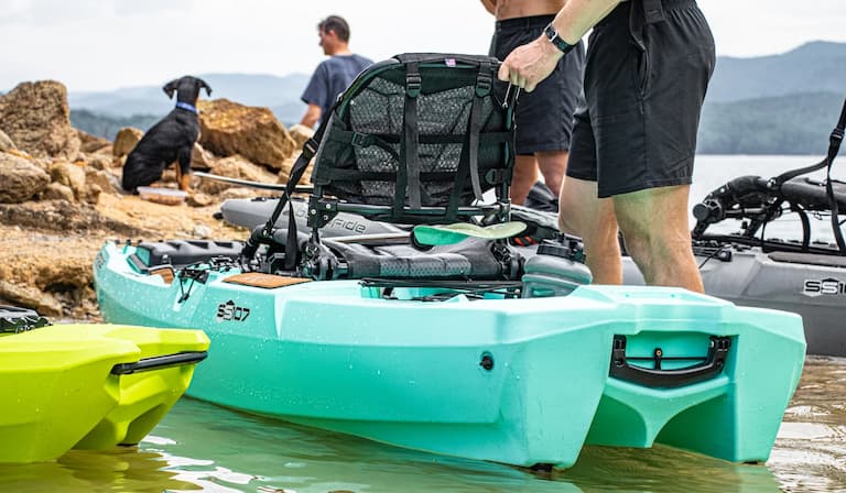 bonafide ss107 fishing kayak accessories Bonafide Kayaks SS107 Fishing Kayak — Kenco Outfitters