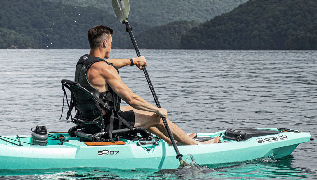 BANGKING ケンゾウ Bonafide Kayaks SS107 Fishing Kayak — Kenco Outfitters