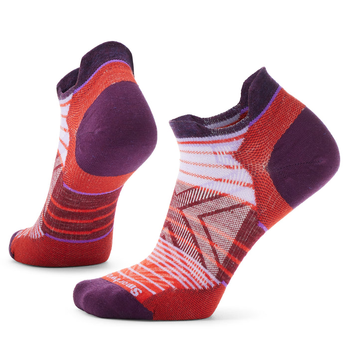 Smartwool Womens Run Zero Cushion Stripe Low Ankle Socks