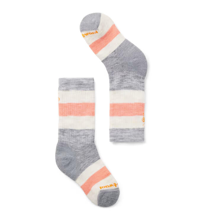 Kids' Hike Full Cushion Striped Crew Socks