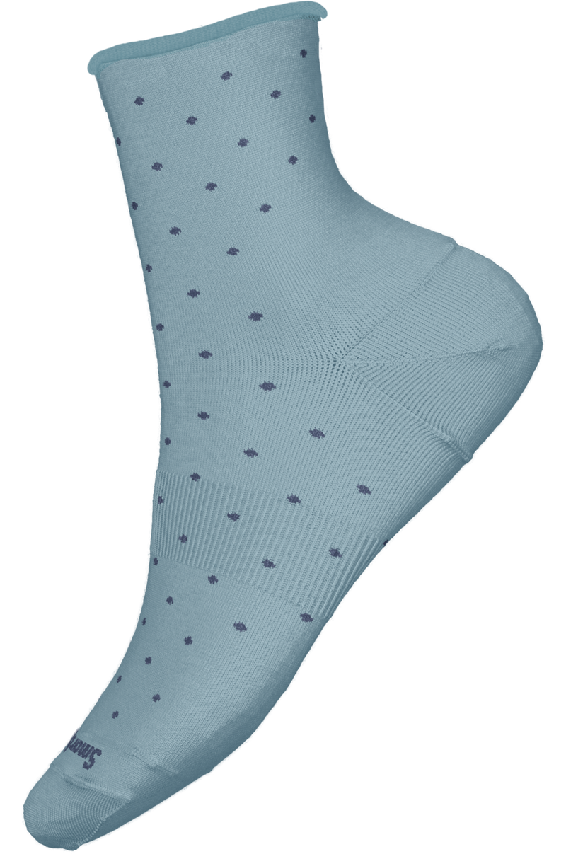 Women's Dot Ankle Boot Socks | Serene Blue