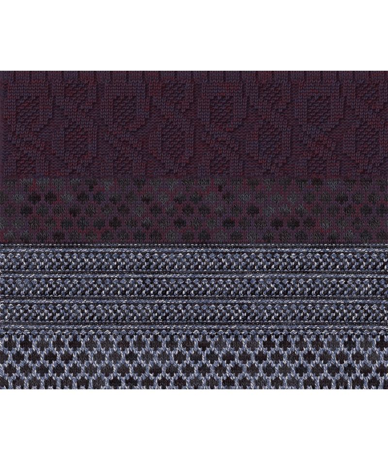 Everyday Cozy Popcorn Cable Crew Socks | Chalk Violet