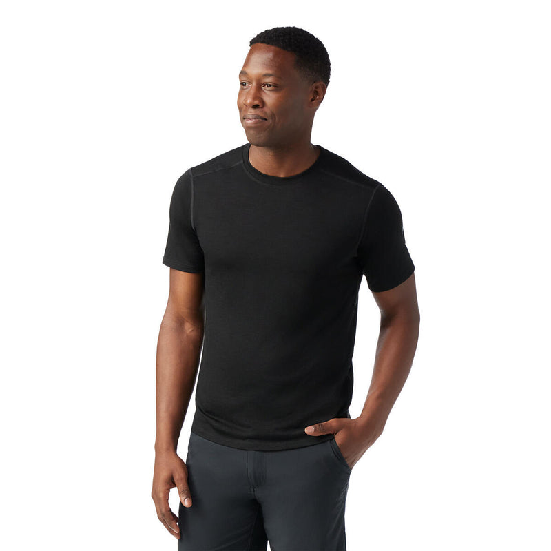 Men's Merino Short Sleeve Tee | Black