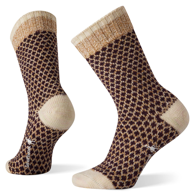 Smartwool Womens Popcorn Polka Dot Crew Socks
