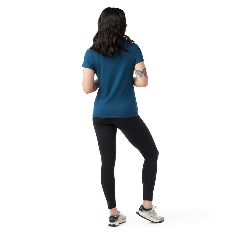 Women's Merino Short Sleeve Tee | Twighlight Blue