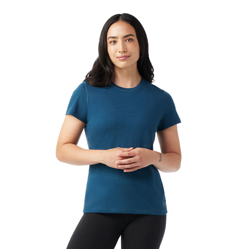 Women's Merino Short Sleeve Tee | Twighlight Blue