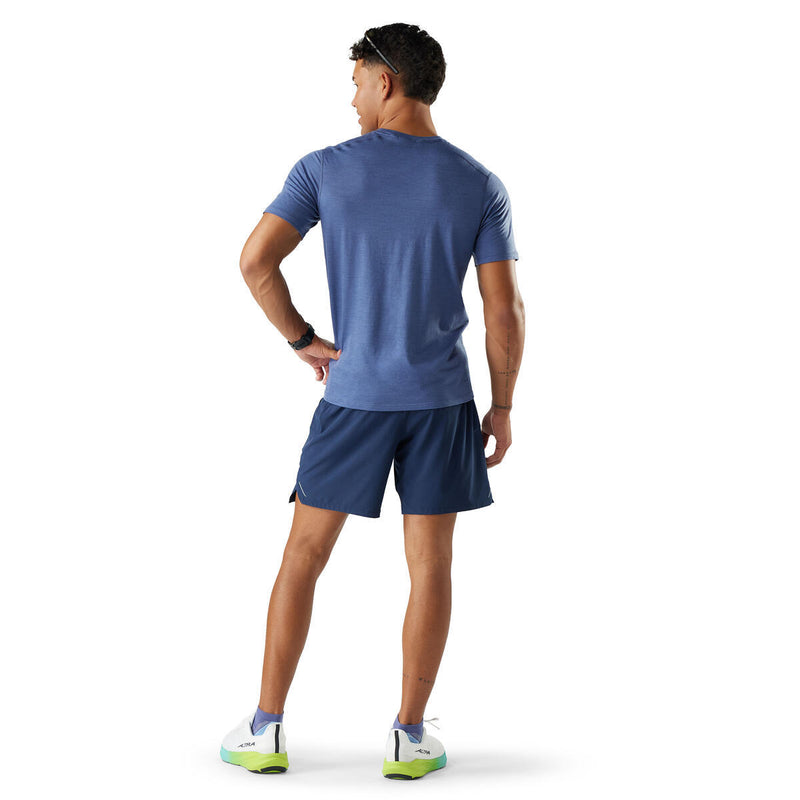 Men's Merino Short Sleeve Tee | Nightfall Blue
