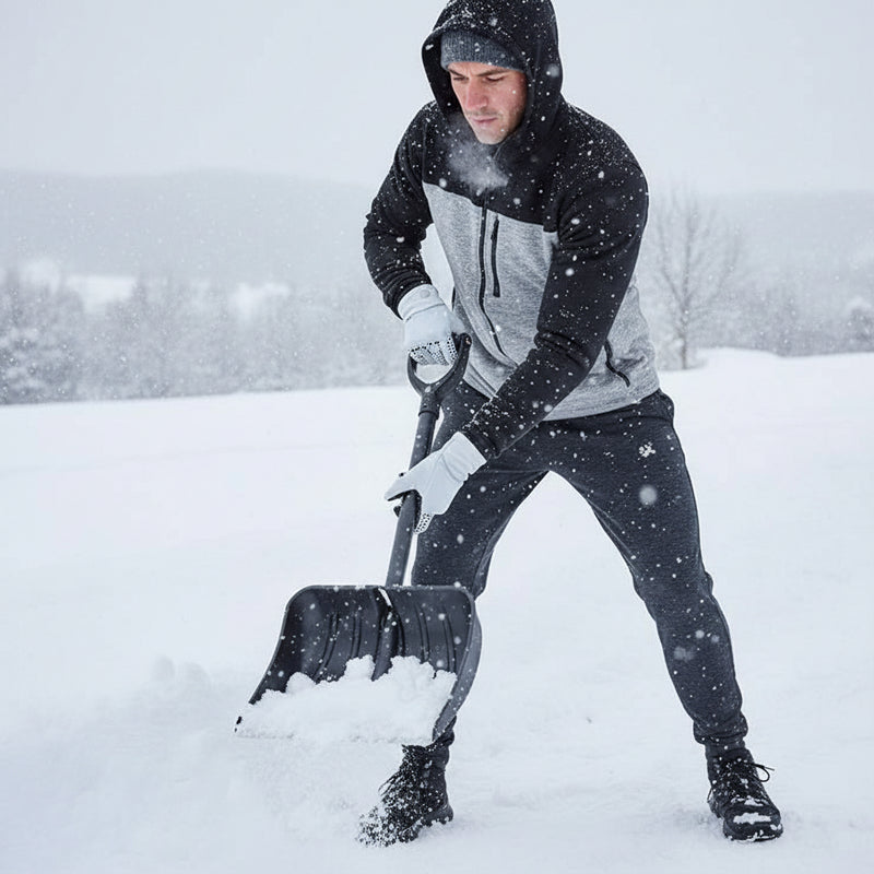 Active Fleece Wind Glove | Storm Gray