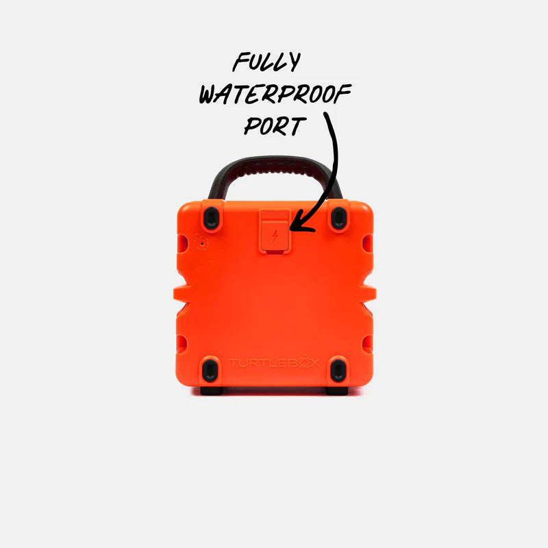 Turtlebox Cub Portable Speaker | Orange