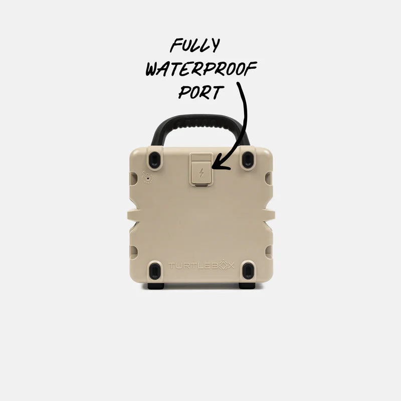 Turtlebox Cub Portable Speaker | Tan