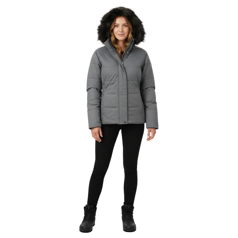 Women's Aspens Calling Insulated Jacket | Grey Pebble
