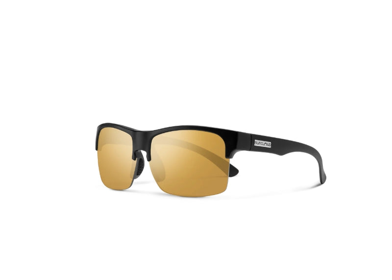 Rival Sunglasses | Matte Olive with Polarized Sienna Mirror lenses